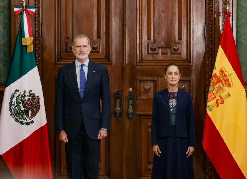 King Felipe VI and President Sheinbaum Meet Amid