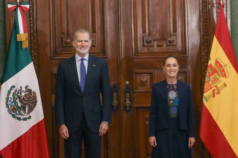 King Felipe VI and President Sheinbaum Meet Amid