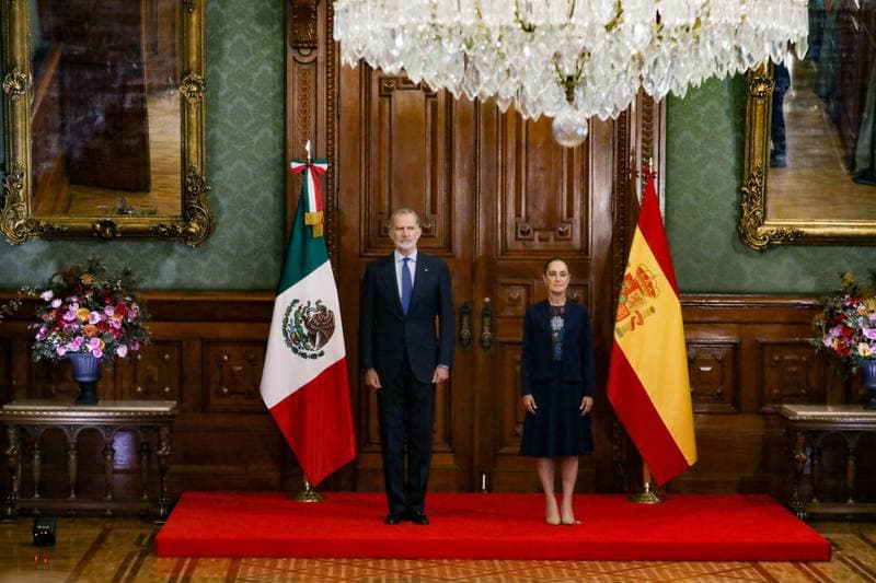 King Felipe VI and President Sheinbaum Meet Amid