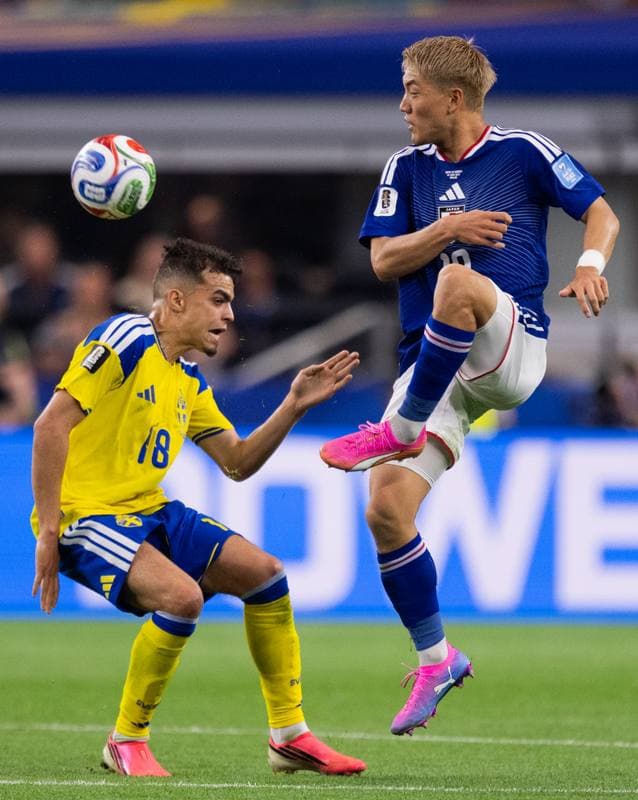 Football. FIFA World Cup 2026. Japan - Sweden. 25.06.2026