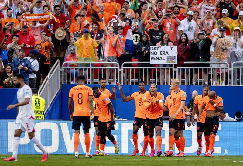 Football. FIFA World Cup 2026. Tunisia - Netherlands. 25.06.2026