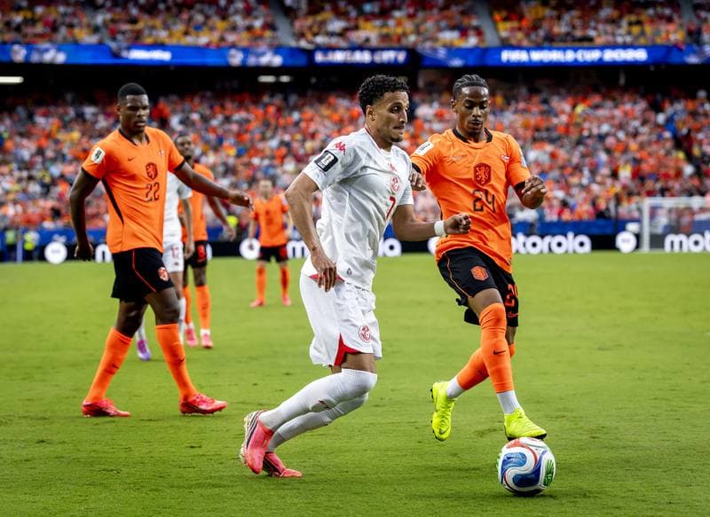Football. FIFA World Cup 2026. Tunisia - Netherlands. 25.06.2026