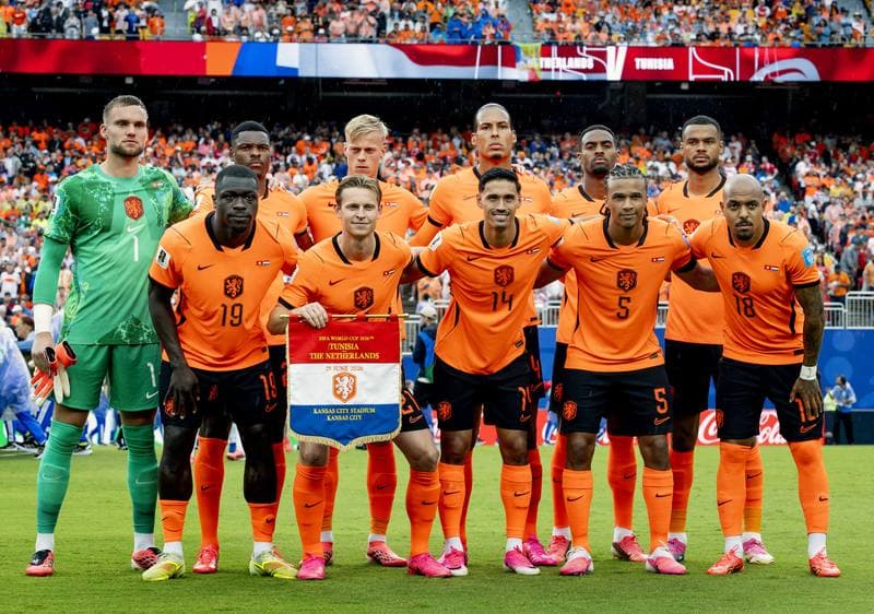 Football. FIFA World Cup 2026. Tunisia - Netherlands. 25.06.2026