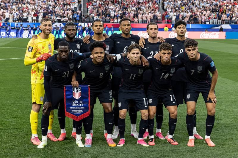 Football. FIFA World Cup 2026. Turkey - USA. 25.06.2026