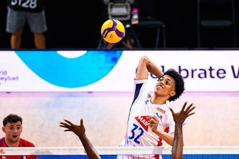 Volleyball. FIVB Men's Volleyball Nations League. France - Cuba. 25.06.2026