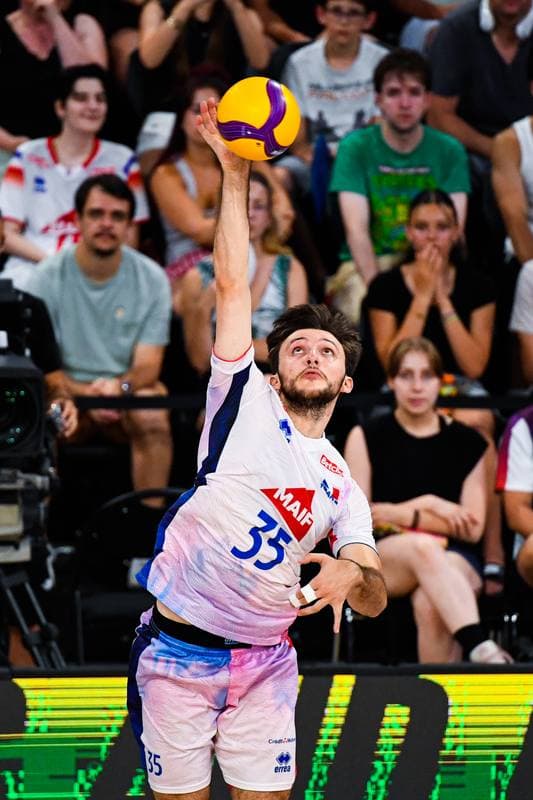Volleyball. FIVB Men's Volleyball Nations League. France - Cuba. 25.06.2026