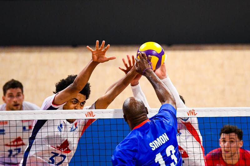 Volleyball. FIVB Men's Volleyball Nations League. France - Cuba. 25.06.2026