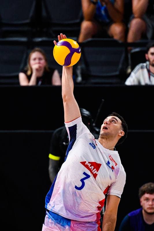 Volleyball. FIVB Men's Volleyball Nations League. France - Cuba. 25.06.2026