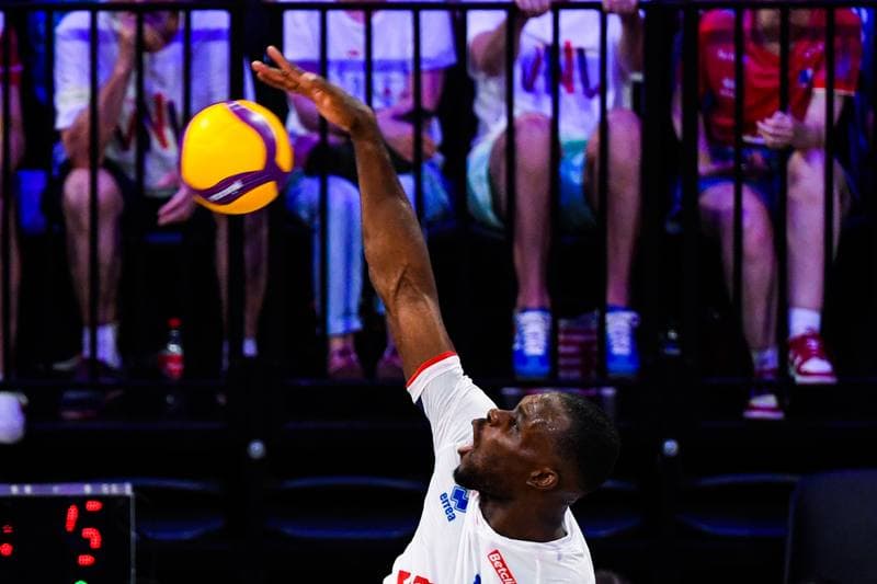 Volleyball. FIVB Men's Volleyball Nations League. France - Cuba. 25.06.2026
