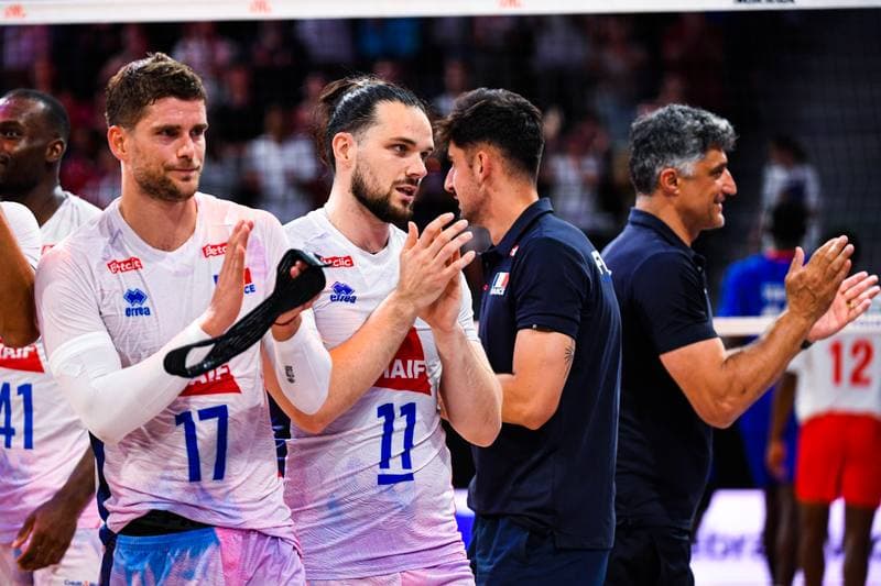 Volleyball. FIVB Men's Volleyball Nations League. France - Cuba. 25.06.2026