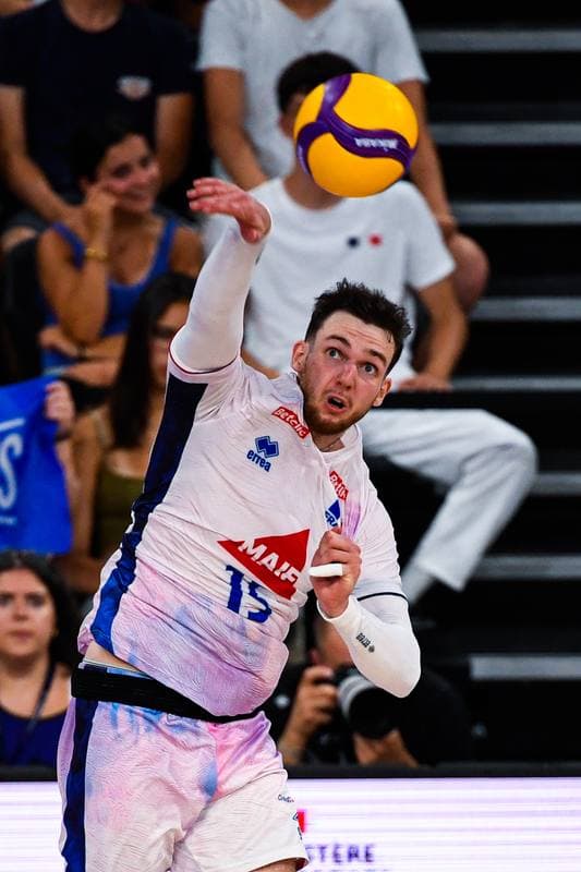 Volleyball. FIVB Men's Volleyball Nations League. France - Cuba. 25.06.2026