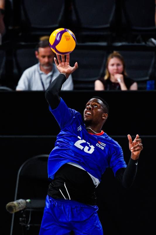 Volleyball. FIVB Men's Volleyball Nations League. France - Cuba. 25.06.2026