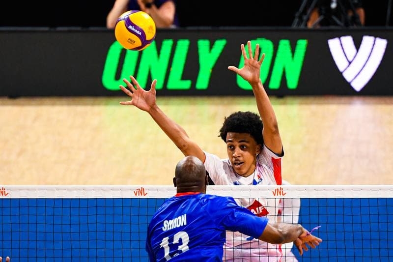 Volleyball. FIVB Men's Volleyball Nations League. France - Cuba. 25.06.2026