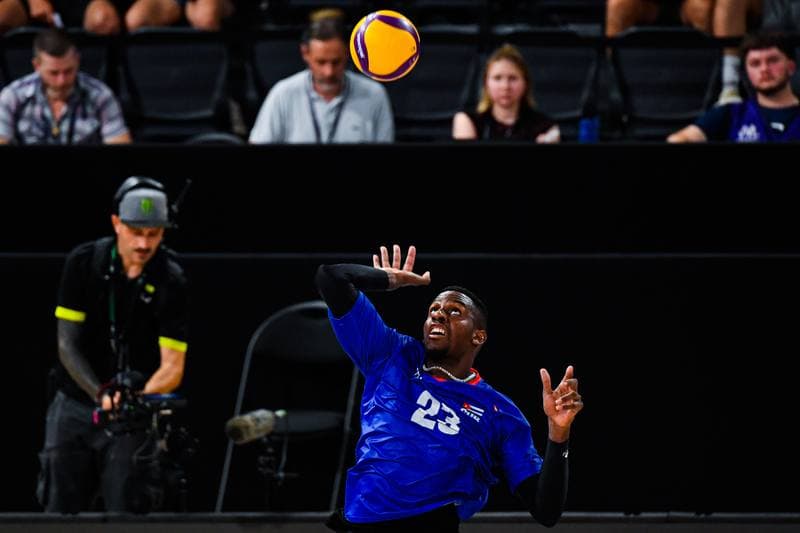 Volleyball. FIVB Men's Volleyball Nations League. France - Cuba. 25.06.2026