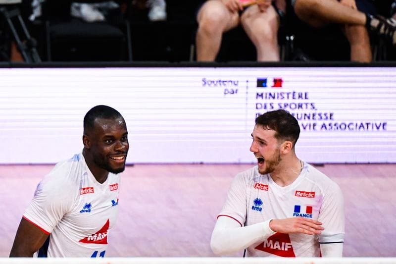 Volleyball. FIVB Men's Volleyball Nations League. France - Cuba. 25.06.2026