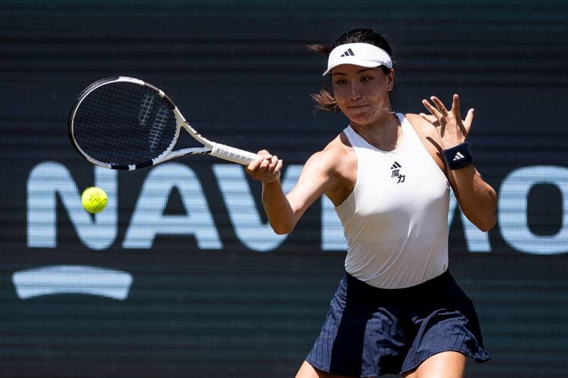 Tennis. Bad Homburg Open. Xinyu Wang - Naomi Osaka. 26.06.2026