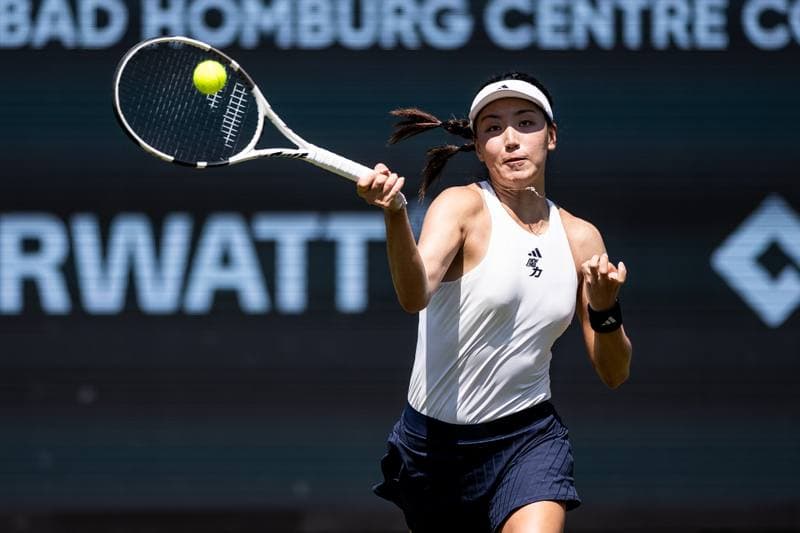 Tennis. Bad Homburg Open. Xinyu Wang - Naomi Osaka. 26.06.2026