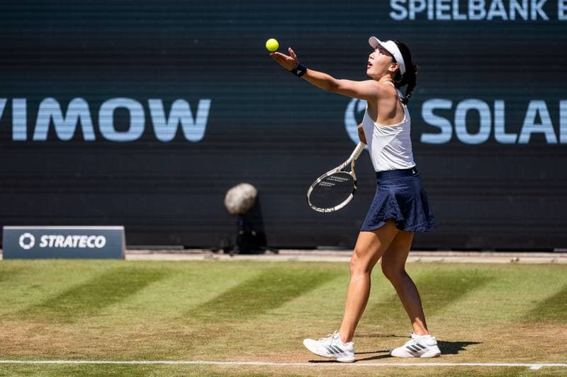 Tennis. Bad Homburg Open. Xinyu Wang - Naomi Osaka. 26.06.2026