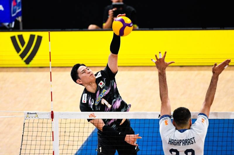 Volleyball. FIVB Men's Volleyball Nations League. Iran - Japan. 26.06.2026