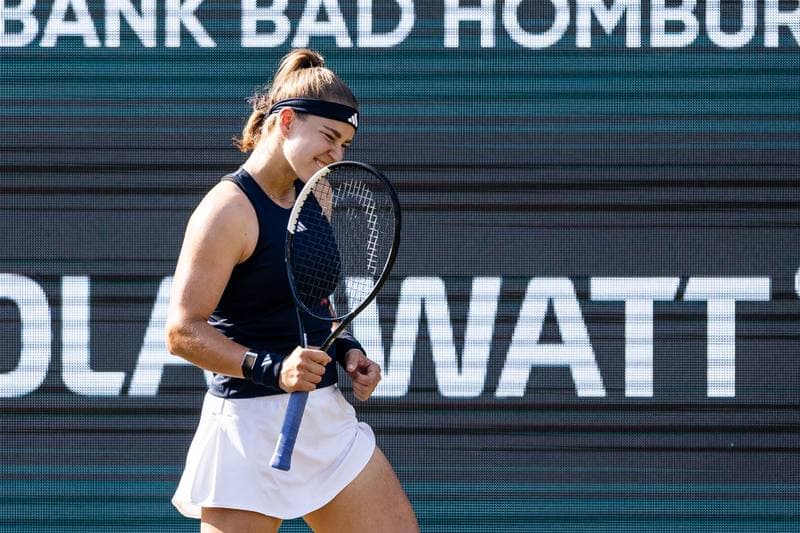 Tennis. Bad Homburg Open. Xinyu Wang - Naomi Osaka. 26.06.2026