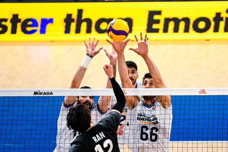 Volleyball. FIVB Men's Volleyball Nations League. Iran - Japan. 26.06.2026