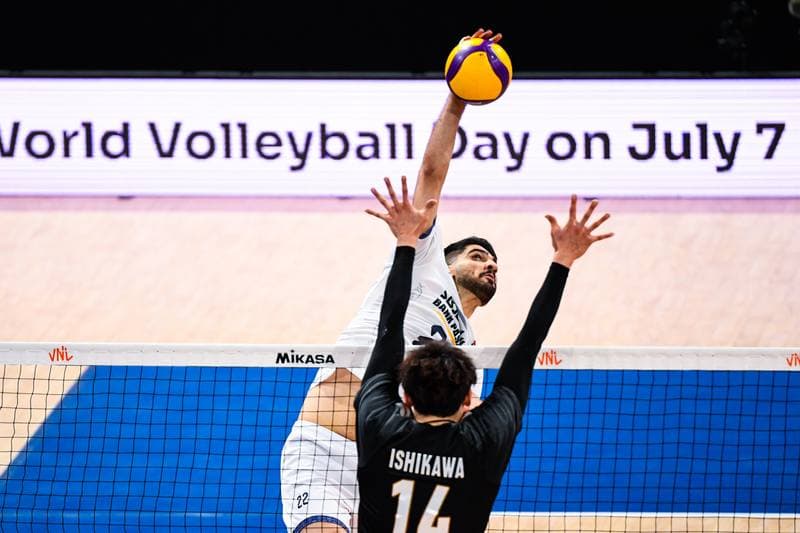 Volleyball. FIVB Men's Volleyball Nations League. Iran - Japan. 26.06.2026