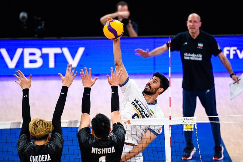 Volleyball. FIVB Men's Volleyball Nations League. Iran - Japan. 26.06.2026