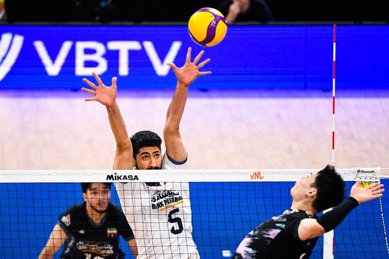 Volleyball. FIVB Men's Volleyball Nations League. Iran - Japan. 26.06.2026