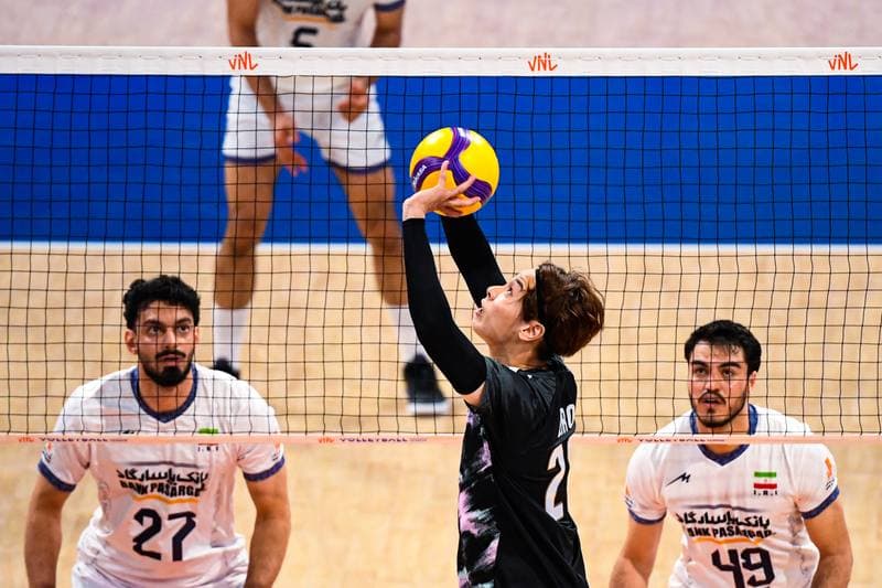 Volleyball. FIVB Men's Volleyball Nations League. Iran - Japan. 26.06.2026
