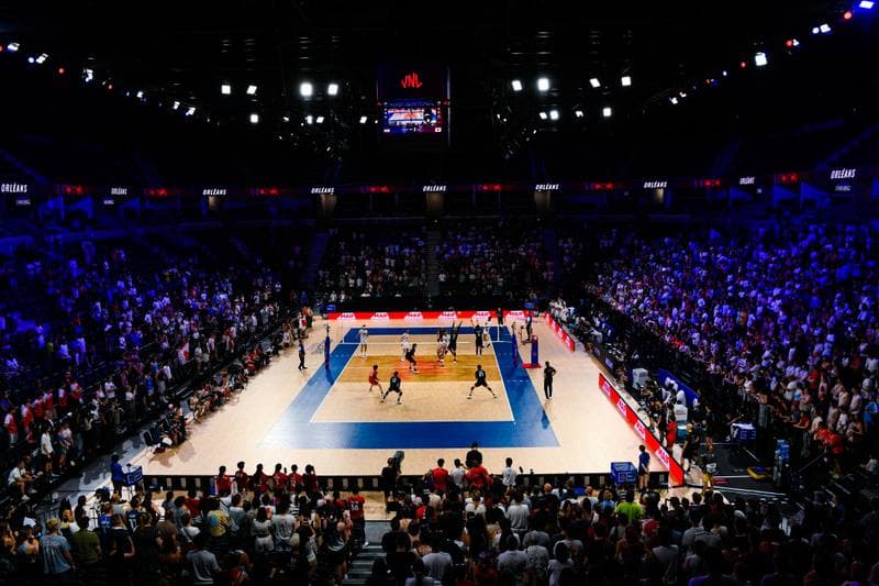 Volleyball. FIVB Men's Volleyball Nations League. Iran - Japan. 26.06.2026