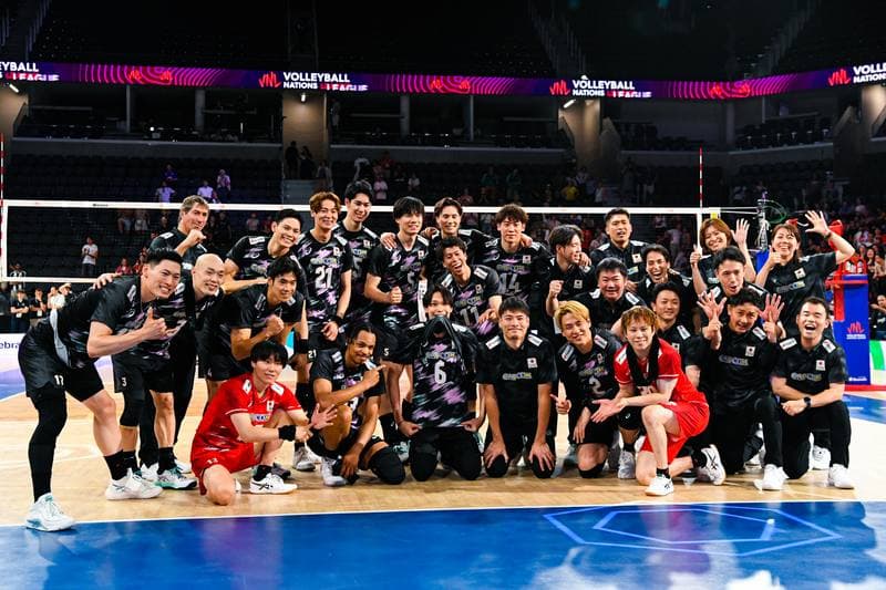 Volleyball. FIVB Men's Volleyball Nations League. Iran - Japan. 26.06.2026
