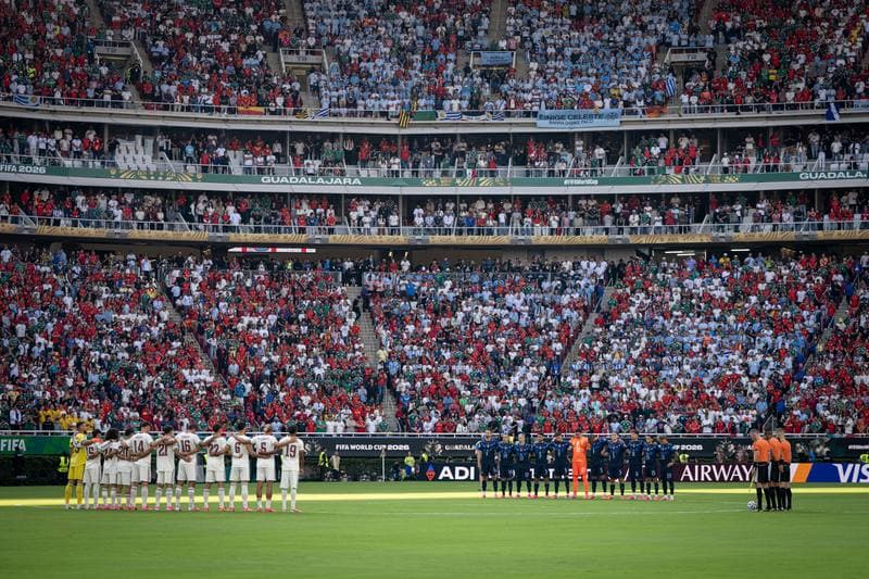 Football. FIFA World Cup 2026. Uruguay - Spain. 26.06.2026