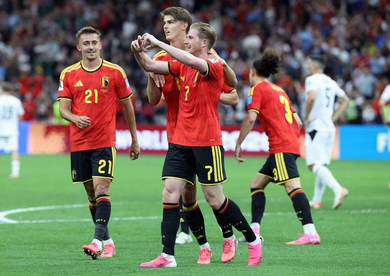 Football. FIFA World Cup 2026. Belgium - New Zealand. 26.06.2026