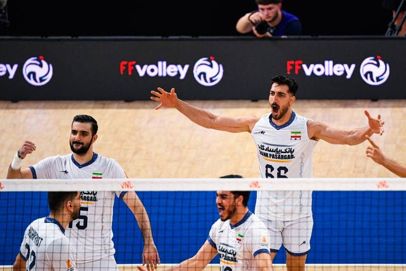 Volleyball. FIVB Men's Volleyball Nations League. Iran - Japan. 26.06.2026