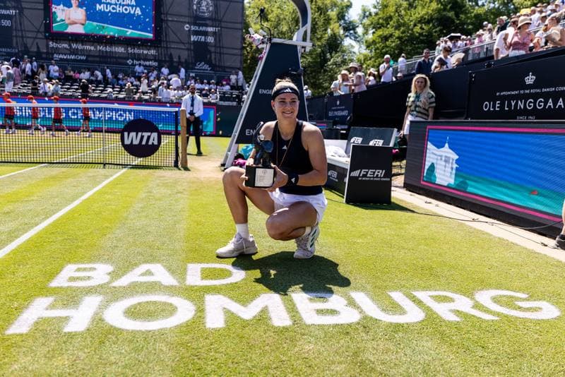Tennis. Bad Homburg Open. Karolina Muchova - Naomi Osaka. 27.06.2026
