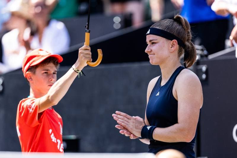 Tennis. Bad Homburg Open. Karolina Muchova - Naomi Osaka. 27.06.2026