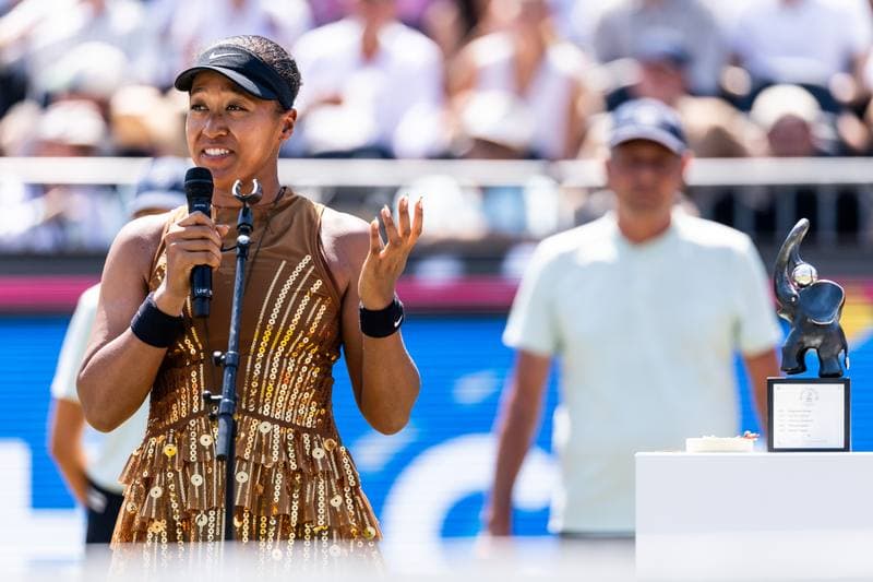 Tennis. Bad Homburg Open. Karolina Muchova - Naomi Osaka. 27.06.2026