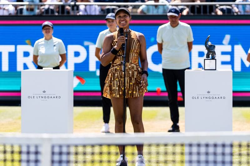 Tennis. Bad Homburg Open. Karolina Muchova - Naomi Osaka. 27.06.2026