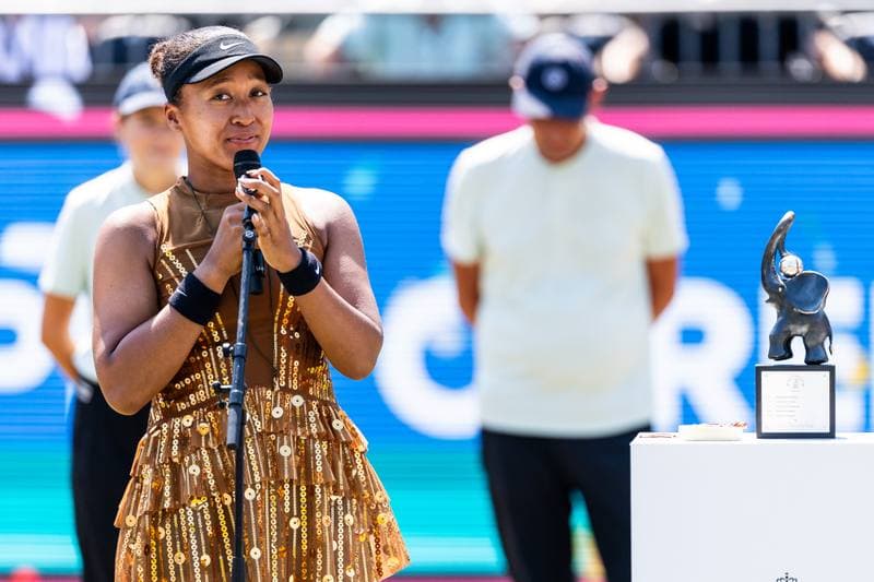 Tennis. Bad Homburg Open. Karolina Muchova - Naomi Osaka. 27.06.2026