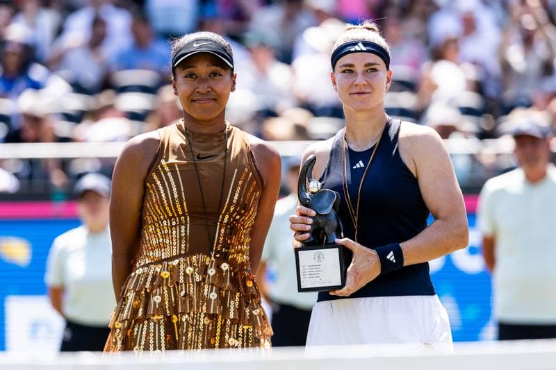 Tennis. Bad Homburg Open. Karolina Muchova - Naomi Osaka. 27.06.2026