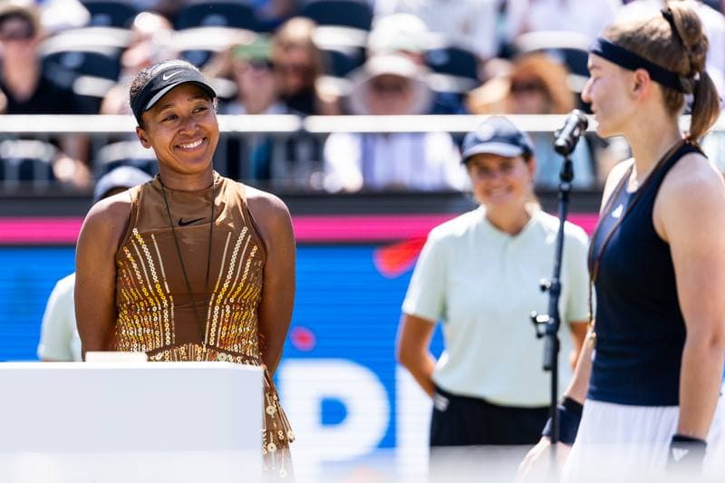 Tennis. Bad Homburg Open. Karolina Muchova - Naomi Osaka. 27.06.2026