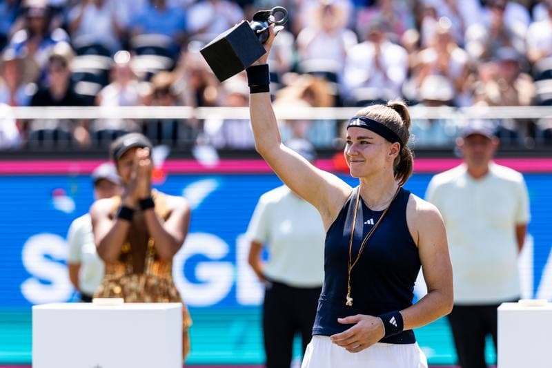 Tennis. Bad Homburg Open. Karolina Muchova - Naomi Osaka. 27.06.2026