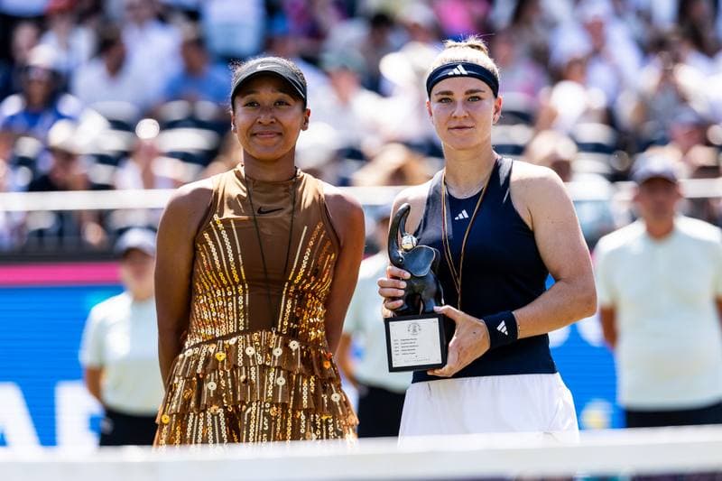 Tennis. Bad Homburg Open. Karolina Muchova - Naomi Osaka. 27.06.2026