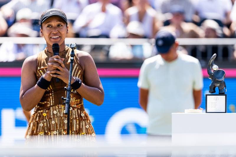 Tennis. Bad Homburg Open. Karolina Muchova - Naomi Osaka. 27.06.2026