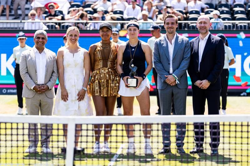 Tennis. Bad Homburg Open. Karolina Muchova - Naomi Osaka. 27.06.2026