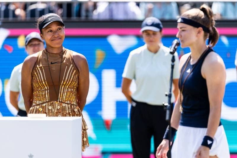 Tennis. Bad Homburg Open. Karolina Muchova - Naomi Osaka. 27.06.2026