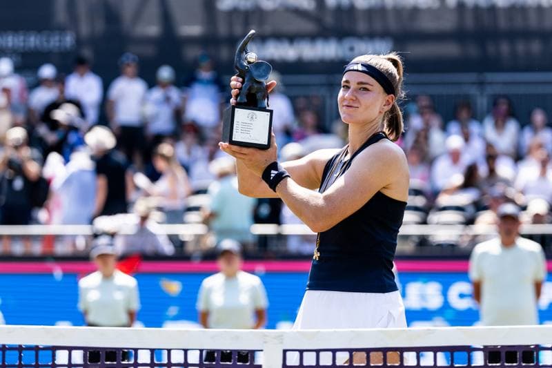 Tennis. Bad Homburg Open. Karolina Muchova - Naomi Osaka. 27.06.2026