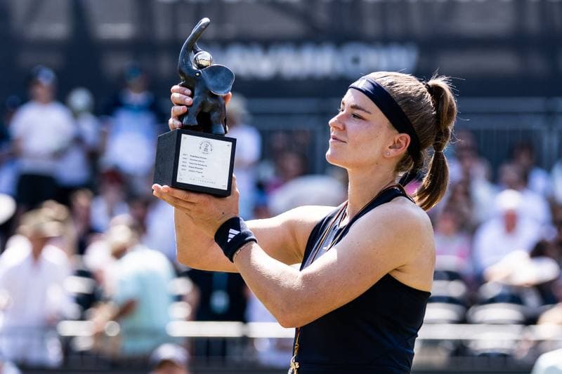 Tennis. Bad Homburg Open. Karolina Muchova - Naomi Osaka. 27.06.2026
