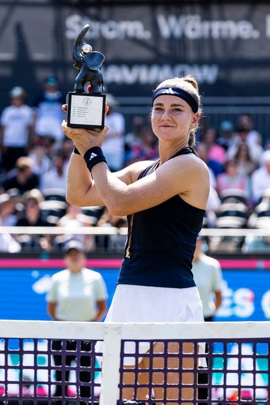 Tennis. Bad Homburg Open. Karolina Muchova - Naomi Osaka. 27.06.2026