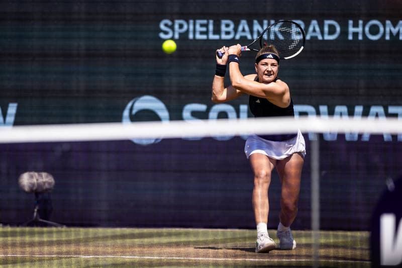 Tennis. Bad Homburg Open. Karolina Muchova - Naomi Osaka. 27.06.2026